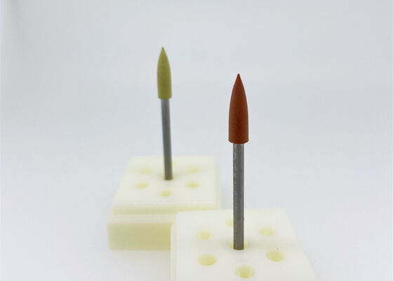 품질  4.0mm Sintered Diamond Disc Dental Lab Rubber Polishing Bur For Lithium Disilicate 공장